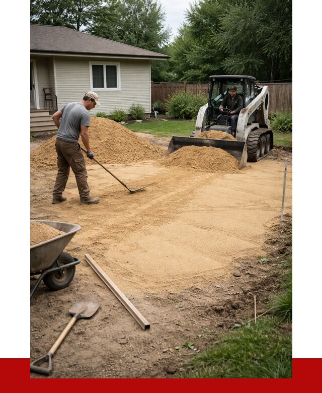 Отсыпка участка песком в Муроме, от 2553 р., ПРОНЕРУДМум