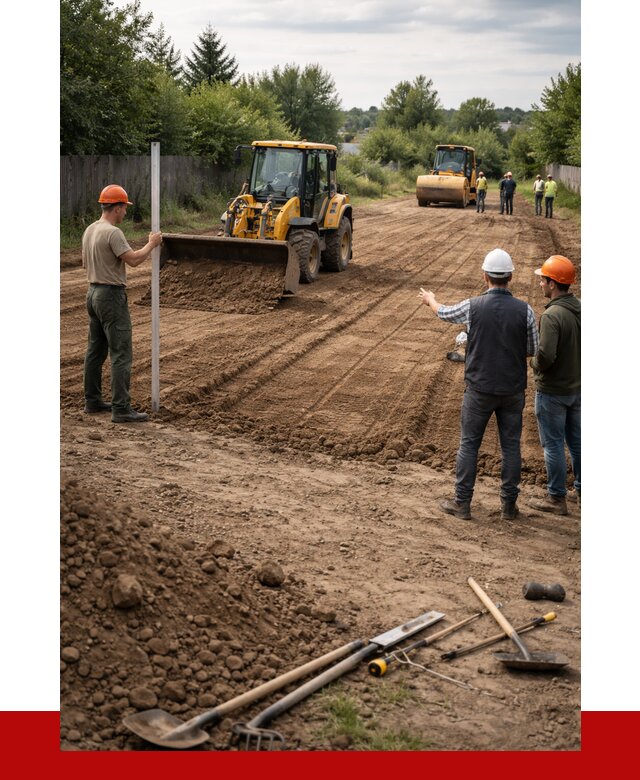 Планировка участка грунтом в Муроме от 4595 р ПРОНЕРУДМум
